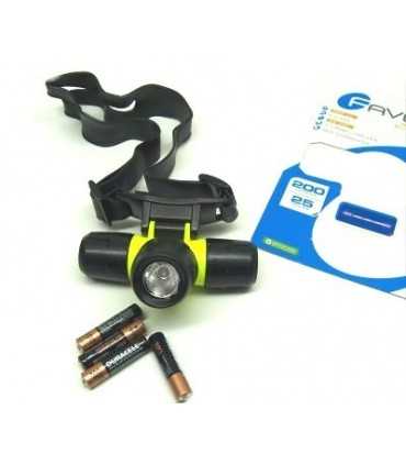 Torcia Favour per sub 200 lumen in abs resistente all'acqua