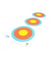 Visuale JVD tris di carta bersaglio cm 3X20