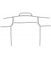 Light blue, white, black, blue, summer shirt, long sleeve uniform with pocket NO IRONING