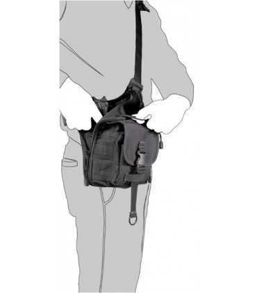 2B31 - "Urban" - Multi-pocket bag in nylon