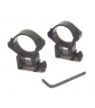 Weaver rail 30 mm scope tube rings match mount (2 pieces)