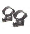 Weaver rail 30 mm scope tube rings match mount (2 pieces)