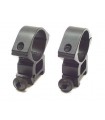 Weaver rail 30 mm scope tube rings match mount (2 pieces)