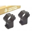 Anelli UTG 25 mm alti passo stretto RGPM25H4