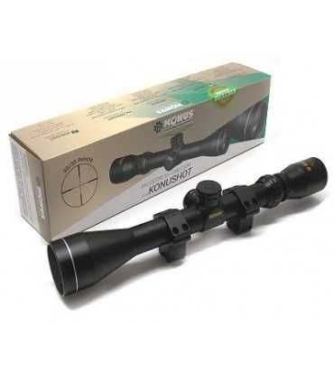 Cannocchiale tubo in alluminio Konushot 3-12X40 07235 per carabina