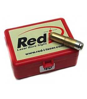 RED-I LASER BORE SIGHT 40 CALIBER RED DOT COLLIMATOR INFRARED LASER