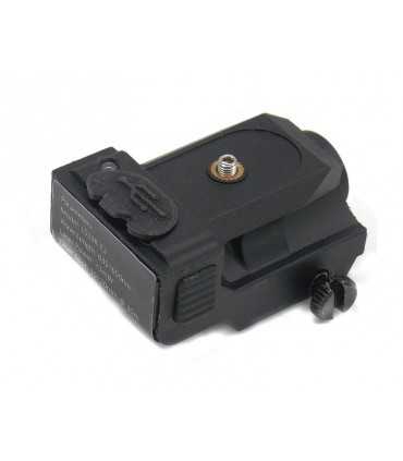 TacBand laser for weaver base with rechargeable battery