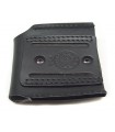 1P04 - Open double leather magazine case