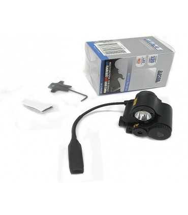 Torcia UTG led 120 lumen con laser