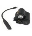 UTG torch led 120 lumens with laser