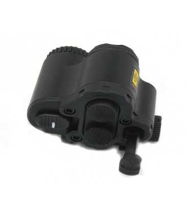 Torcia UTG led 120 lumen con laser