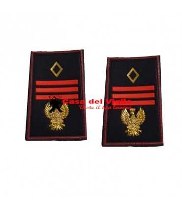 NUOVI Gradi ASSISTENTE CAPO COORDINATORE Polizia di Stato Tubolari plastificati Grado Ordine pubblico