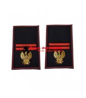 NUOVI Gradi ASSISTENTE Polizia di Stato Tubolari plastificati Grado Ordine pubblico