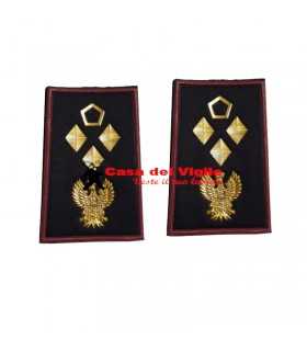 NUOVI Gradi SOVRINTENDENTE CAPO COORDINATORE Polizia di Stato Tubolari plastificati Grado Ordine pubblico