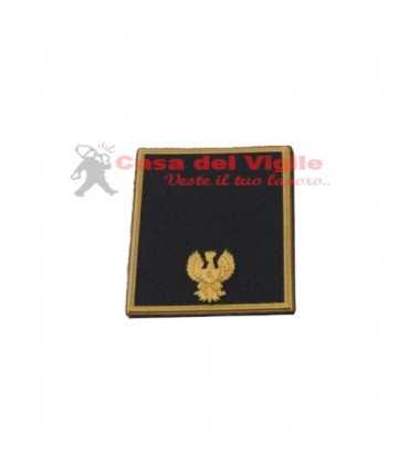 NUOVI Gradi OP Velcro AGENTE Polizia di Stato Tubolari plastificati Grado Ordine pubblico