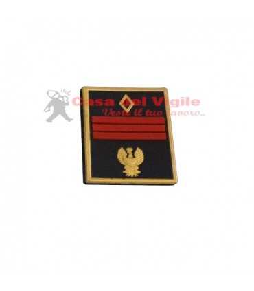 NUOVI Gradi OP Velcro ASSISTENTE CAPO COORDINATORE Polizia di Stato Tubolari plastificati Grado Ordine pubblico