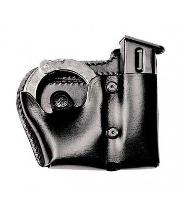 1P07 - Handcuffs and magazine leather case