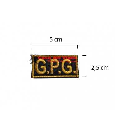 copy of Written SECURITY GUARDS in plastic for operating overalls