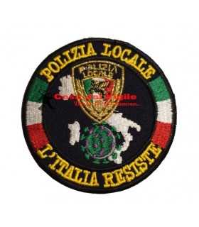 Tondone da braccio Polizia Locale PL COVID ricamato con Velcro