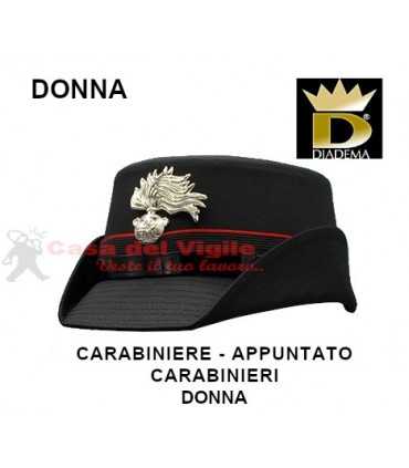 Berretto DIADEMA Donna CARABINIERE APPUNTATO SCELTO Fregio Metallo Carabinieri CC