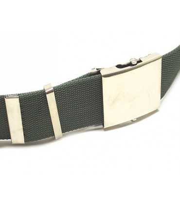 Cintura tela H5 cm con fibbia inox.