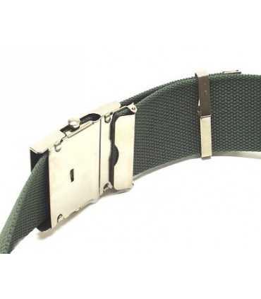 Cintura tela H5 cm con fibbia inox.