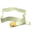 Cintura tela Vega altezza 4 cm con fibbia dorata