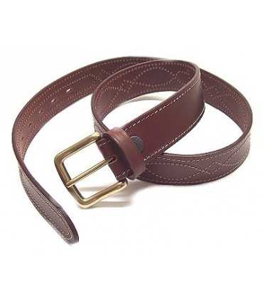 1C20 - Cintura Vega Holster in cuoio altezza 4 cm Marrone o Nera