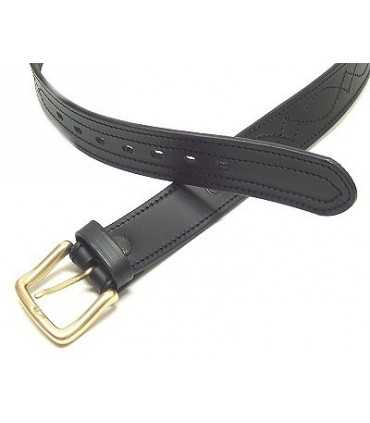 1C20 - Cintura Vega Holster in cuoio altezza 4 cm Marrone o Nera