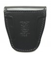 1P25 - Porta manette in cuoio chiuso da cintura