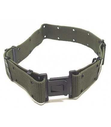 Cinturone da tuta in tela con fori