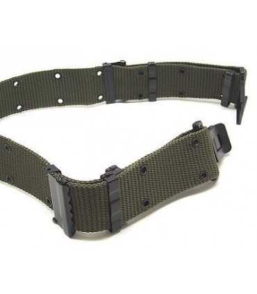 Cinturone da tuta in tela con fori