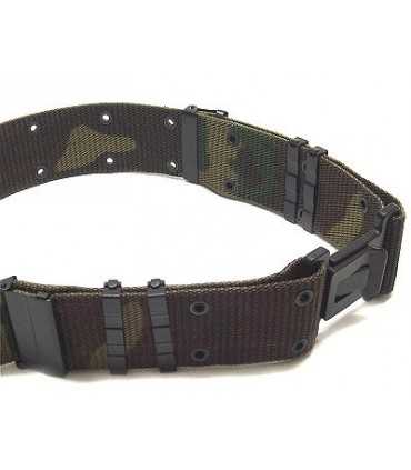 Cinturone da tuta in tela con fori