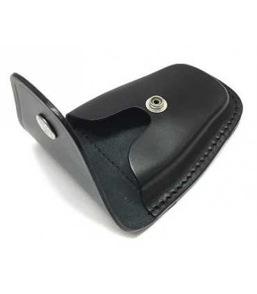 1P25 - Porta manette in cuoio chiuso da cintura