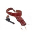 Cinturone Vega cuoio cowboy 1CA52 per revolver