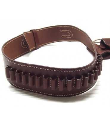 Cinturone Vega cuoio cowboy 1CA52 per revolver