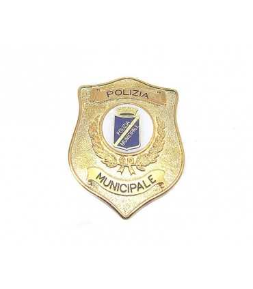 Placca Vega clip polizia municipale CL114