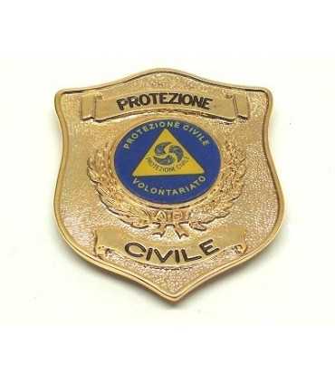 Placca Vega con clip CL115 Protezione Civile