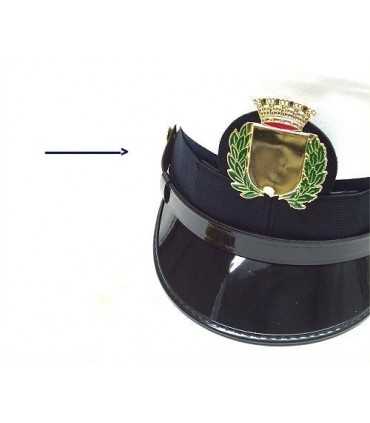 Porta fregio in metallo per berretto per fregi comunali da divisa