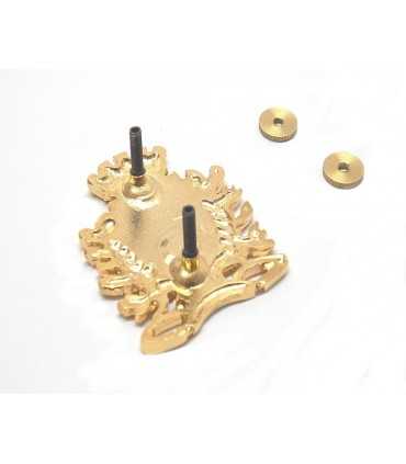 Porta fregio metallo da berretto