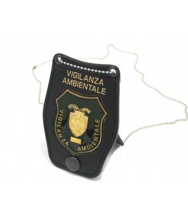 Porta placca Vega Holster a collana 1WB29 Vigilanza Ambientale
