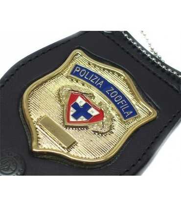 Porta Placca Vega Holster a collana 1WB37 Polizia Zoofila