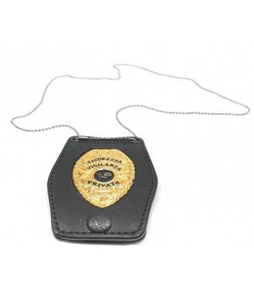 Porta placca Vega a collana 1WB48 sicurezza vigilanza privata