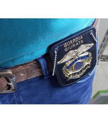 Porta placca Vega Holster a collana 1WB73 Guardia Giurata