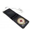 Porta placca Vega a taschino 1WL08 con placca Croce Rossa Italia