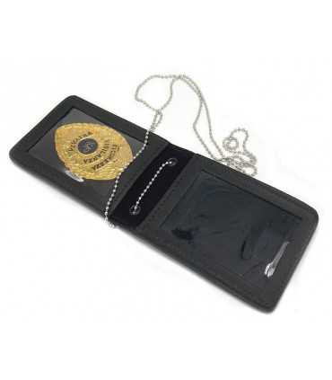 Porta placca Vega a taschino 1WL48 con placca Vigilanza Privata