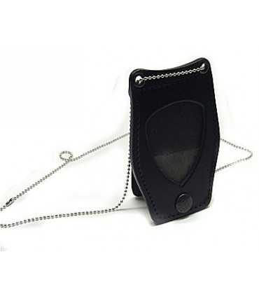 Porta placca Vega Holster con catenella neutro per placca triangolare