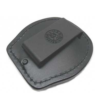 Porta placca Vega Holster cuoio 1WA48 sicurezza vigilanza