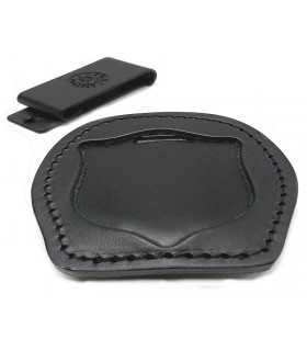 Porta placca Vega cuoio 1WA51 per polizia di stato