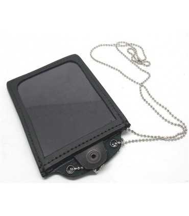 Porta placca Vega Holster in pelle con catenella 1WF00 universale